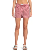 Things Between Checked Coordinating Boxers