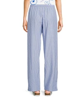 Things Between Stripe Long Boxer Pants