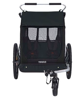 Thule Coaster XT Double Stroller and Bike Trailer