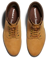 Timberland Allington Nubuck Leather Lace-Up Chunky Lug Sole Booties