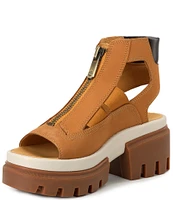 Timberland Everleigh Nubuck Suede Gladiator Sandals