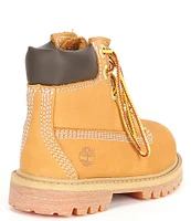 Timberland Kids' 6#double; Premium Leather Cold Weather Combat Boots (Infant)