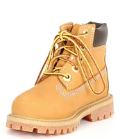 Timberland Kids' 6#double; Premium Leather Cold Weather Combat Boots (Infant)