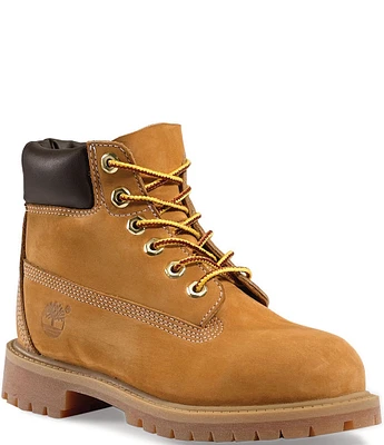 Timberland Kids' 6#double; Premium Leather Cold Weather Combat Boots (Toddler)