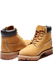 Timberland Kids' Classic 6#double; Leather Combat Cold Weather Boots (Youth)