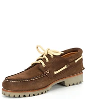 Timberland Men's Classic 3-Eye Lug Handsewn Boat Shoes