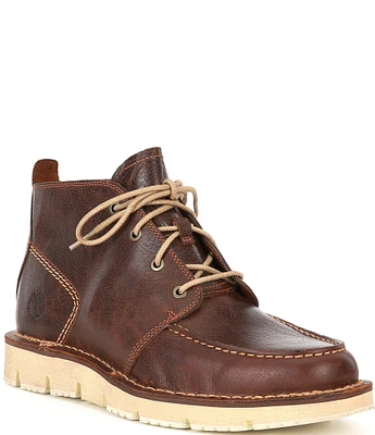 Timberland Men's Westmore Moc-Toe Leather Chukka Boots