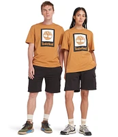 Timberland Stacked Graphic Logo Short Sleeve T-Shirt