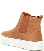 Timberland Women's Laurel Court Mid Pull On Platform Sneakers