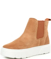 Timberland Women's Laurel Court Mid Pull On Platform Sneakers