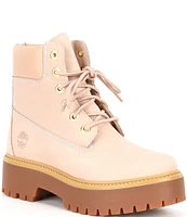 Timberland Women's Stone Street Premium 6#double; Waterproof Platform Boots