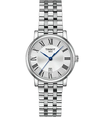 Tissot Women's Carson Quartz Analog Premium Stainless Steel Bracelet Watch