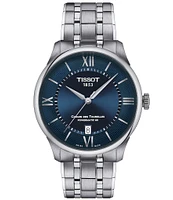 Tissot Men's Chemin Des Tourelles Powermatic 80 Automatic Dial Stainless Steel Bracelet Watch