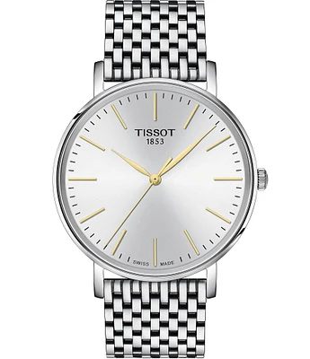 Tissot Men's Everytime Gent Analog Stainless Steel Bracelet Watch