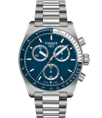 Tissot Men's Prs516 Quartz Chronograph Stainless Steel Bracelet Watch