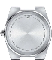 Tissot Men's Navy Prx Quartz Analog Black Strap Watch