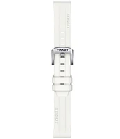 Tissot Women's Seastar 1000 Quartz Analog White Silicone Strap Watch