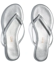 TKEES Lilly Metallics Leather Thong Sandals