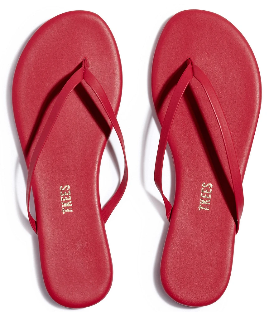 TKEES Lilly Pigments Leather Thong Sandals