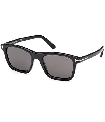 TOM FORD Men's Barron 54mm Square Polarized Sunglasses