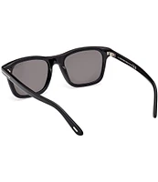 TOM FORD Men's Barron 54mm Square Polarized Sunglasses