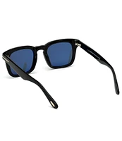 TOM FORD Men's Dax 48mm Square Polarized Sunglasses