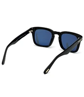 TOM FORD Men's Dax 48mm Square Polarized Sunglasses