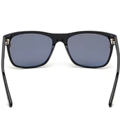 TOM FORD Men's Giulio 57mm Square Sunglasses