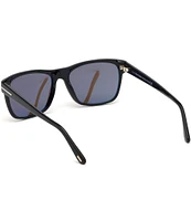 TOM FORD Men's Giulio 57mm Square Sunglasses