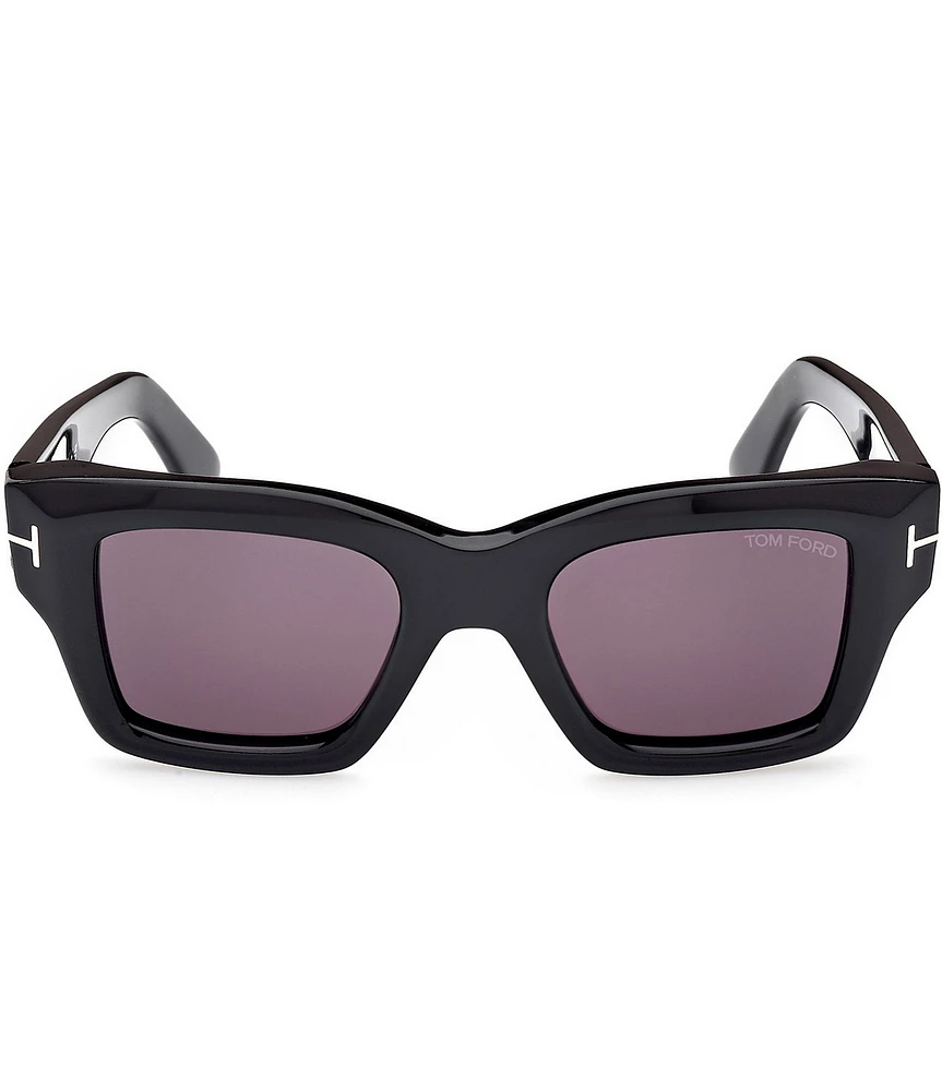 TOM FORD Men's Ilia's 50mm Square Sunglasses