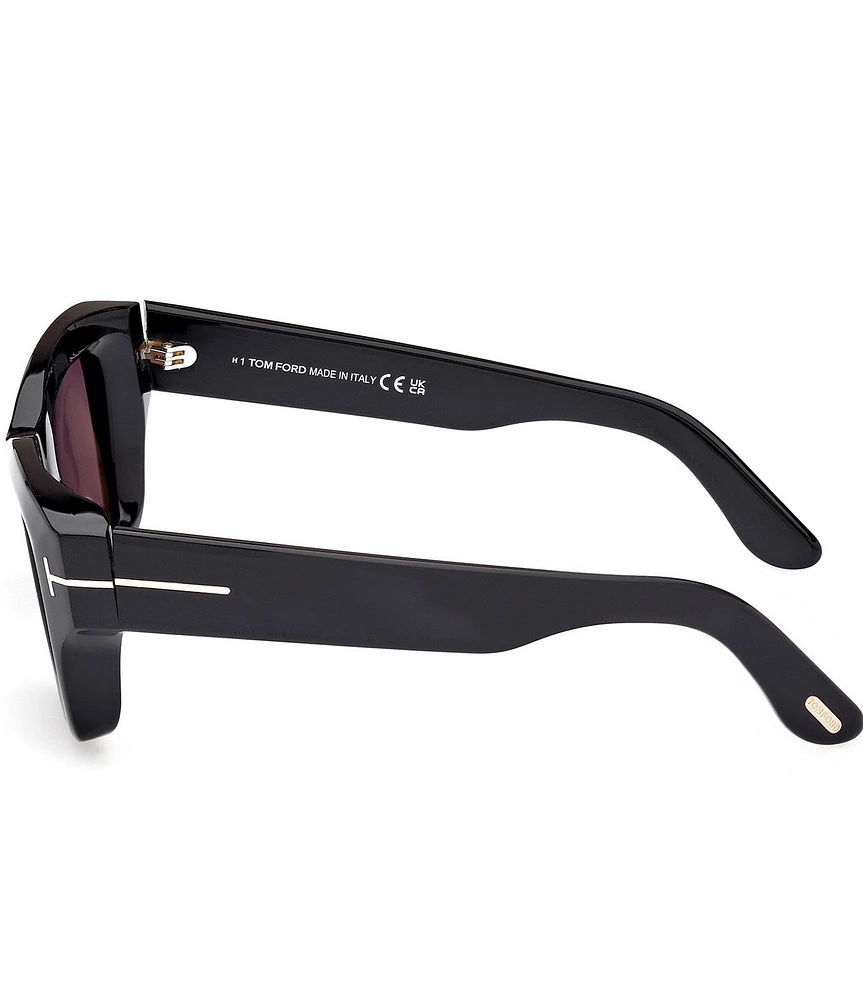 TOM FORD Men's Ilia's 50mm Square Sunglasses