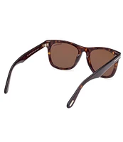 TOM FORD Men's Kevyn 52mm Tortoise Square Sunglasses