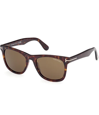 TOM FORD Men's Kevyn 52mm Tortoise Square Sunglasses