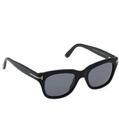 TOM FORD Men's Snowdon 52mm Square Polarized Sunglasses