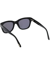 TOM FORD Men's Snowdon 52mm Square Polarized Sunglasses