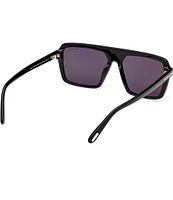 TOM FORD Men's Vincent 56mm Aviator Sunglasses