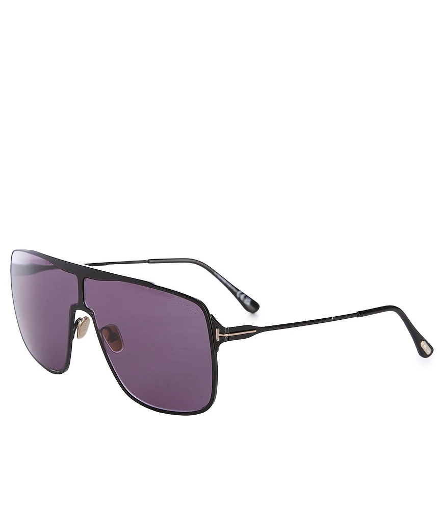 TOM FORD Men's Zappa 69mm Navigator Sunglasses