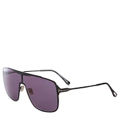 TOM FORD Men's Zappa 69mm Navigator Sunglasses