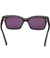 TOM FORD Unisex Mikel 54mm Square Sunglasses