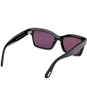 TOM FORD Unisex Mikel 54mm Square Sunglasses