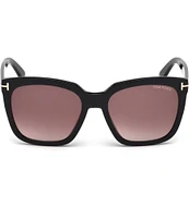 TOM FORD Women's Amarra 55mm Square Sunglasses