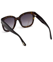 TOM FORD Women's Beatrix 52mm Tortoise Square Sunglasses