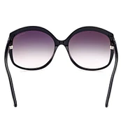 TOM FORD Women's Chiara 60mm Round Sunglasses