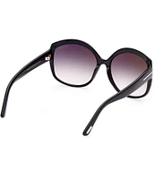 TOM FORD Women's Chiara 60mm Round Sunglasses