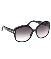 TOM FORD Women's Chiara 60mm Round Sunglasses