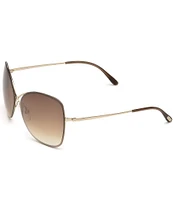 TOM FORD Women's Colette 53mm Butterfly Sunglasses