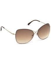 TOM FORD Women's Colette 53mm Butterfly Sunglasses