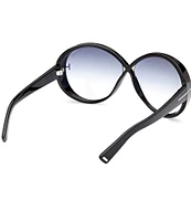 TOM FORD Women's Edie 64mm Round Sunglasses