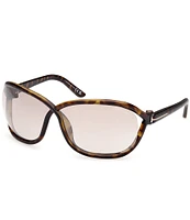 TOM FORD Women's Fernanda 68mm Tortoise Butterfly Sunglasses