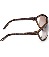 TOM FORD Women's Fernanda 68mm Tortoise Butterfly Sunglasses